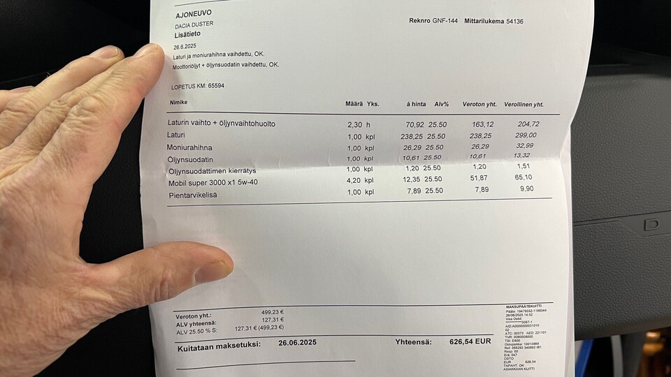 Dacia Duster vaihtoauto