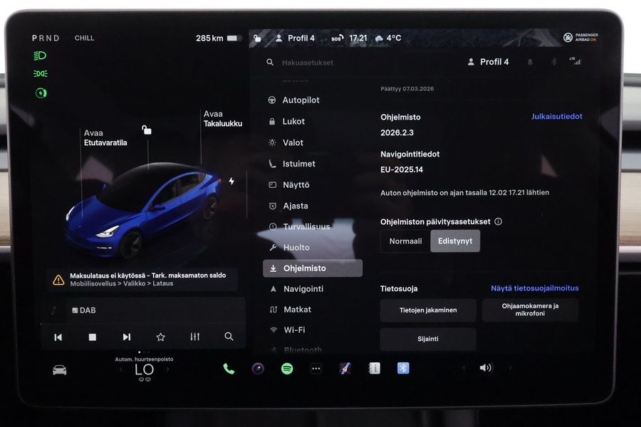 Tesla Model 3 vaihtoauto