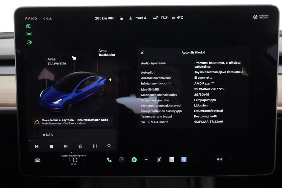 Tesla Model 3 vaihtoauto