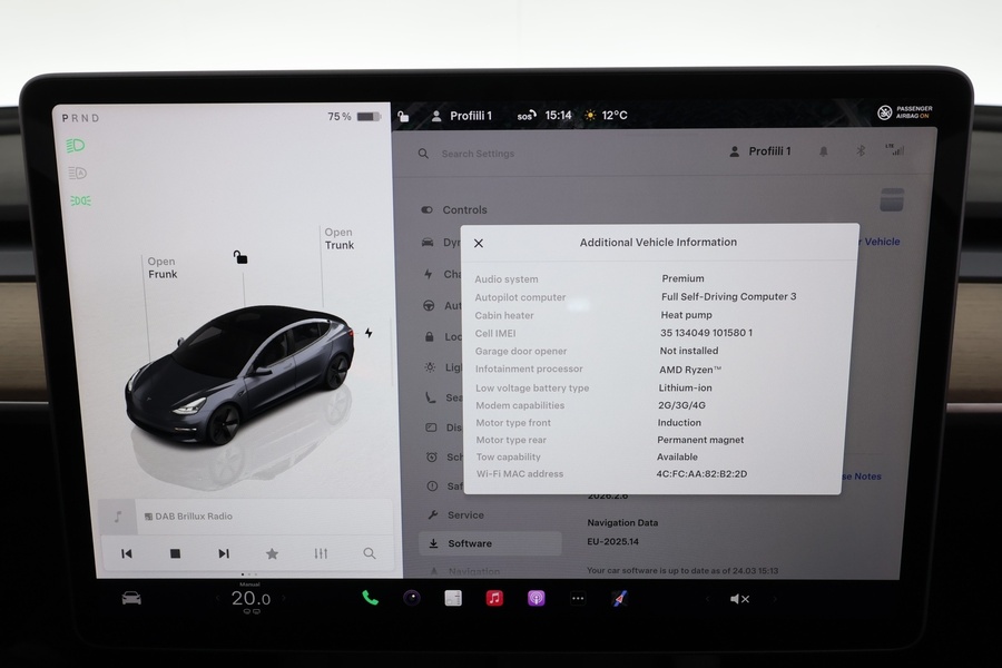 Tesla Model 3 vaihtoauto