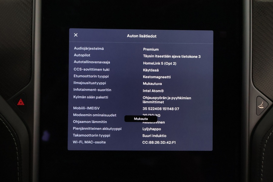 Tesla Model S vaihtoauto
