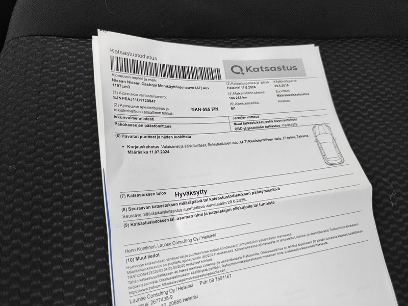 Nissan Qashqai vaihtoauto