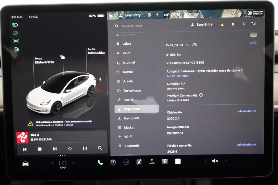 Tesla Model 3 vaihtoauto