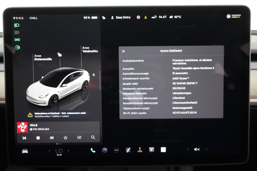 Tesla Model 3 vaihtoauto