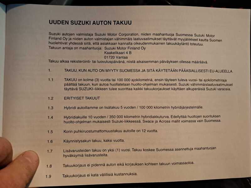 Suzuki Vitara vaihtoauto