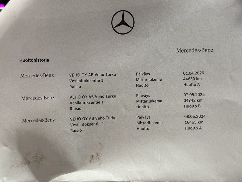 Mercedes-Benz CLA-sarja vaihtoauto