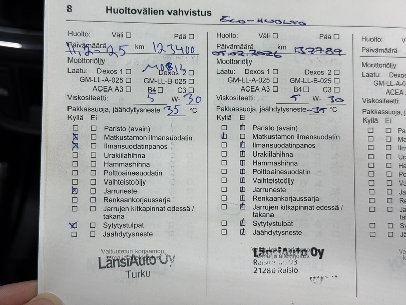 Opel Zafira vaihtoauto