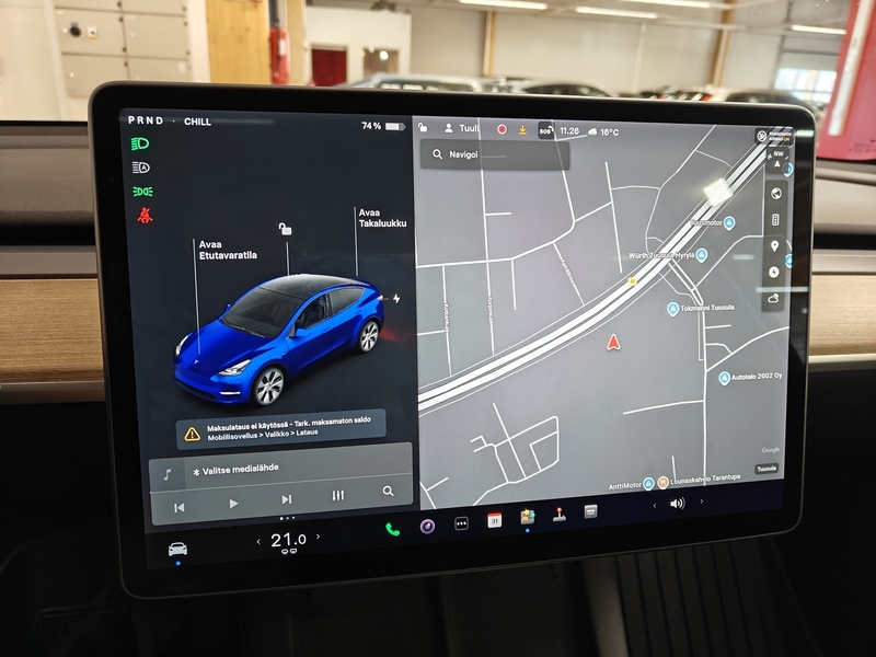 Tesla Model Y vaihtoauto
