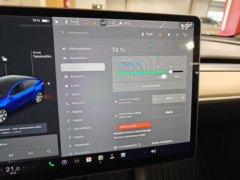 Tesla Model Y vaihtoauto