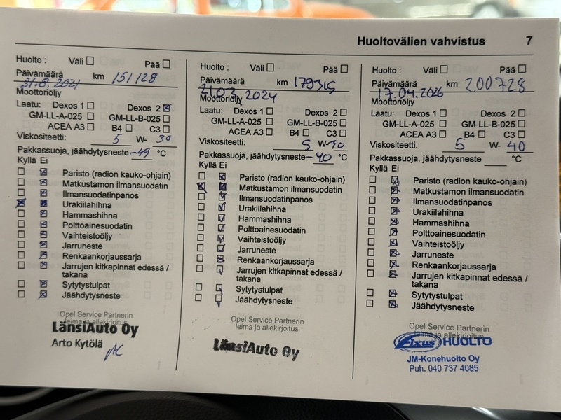 Opel Corsa vaihtoauto