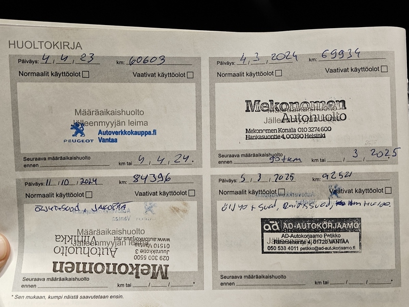 Peugeot 208 vaihtoauto