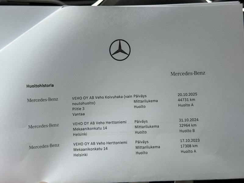 Mercedes-Benz CLA-sarja vaihtoauto