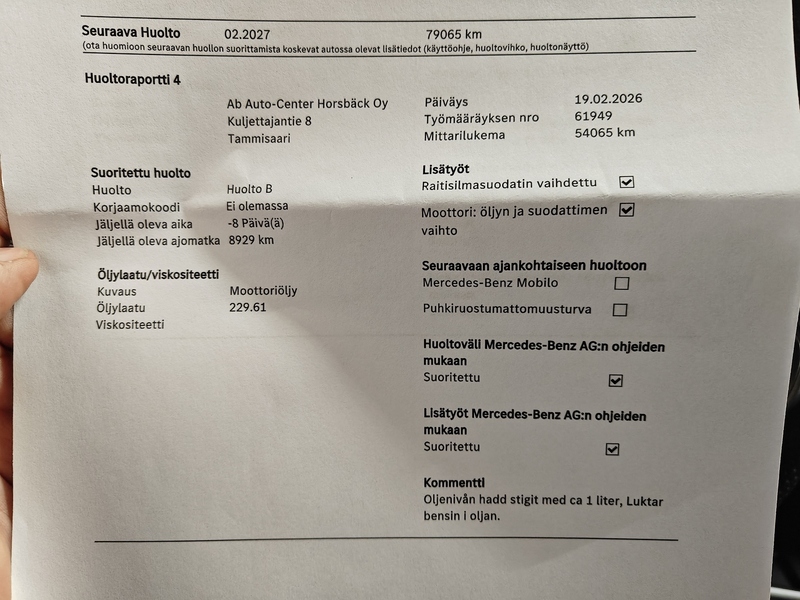 Mercedes-Benz A vaihtoauto