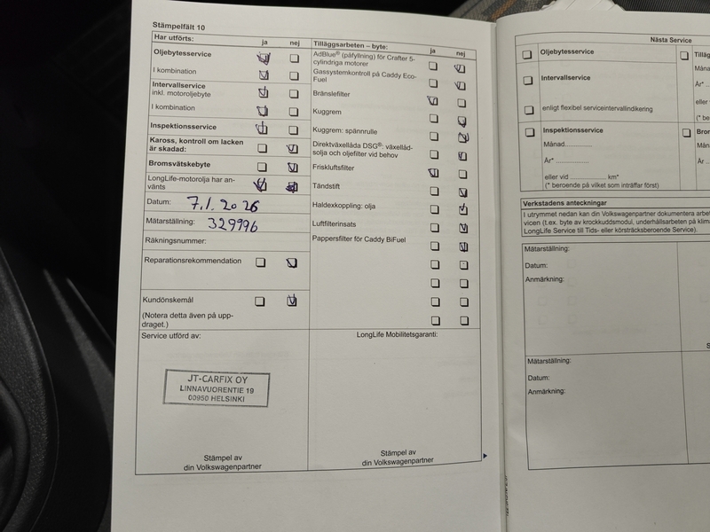 Volkswagen Caddy vaihtoauto