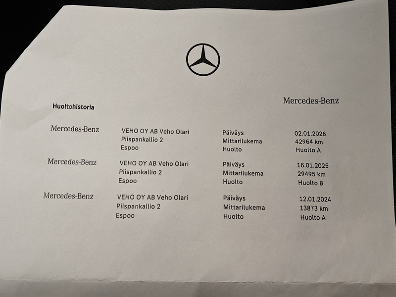 Mercedes-Benz CLA-sarja vaihtoauto