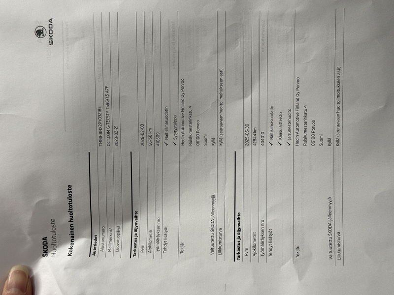 Skoda Octavia vaihtoauto