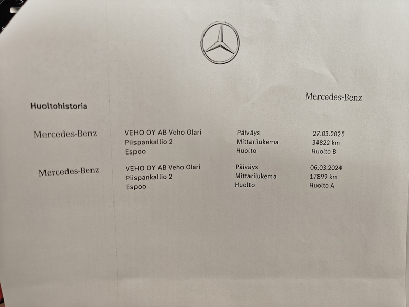 Mercedes-Benz CLA-sarja vaihtoauto