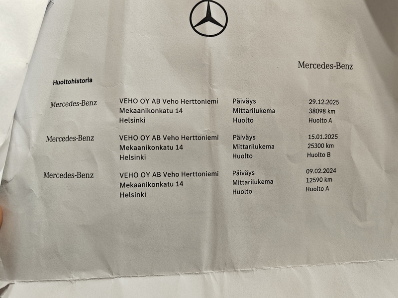 Mercedes-Benz CLA-sarja vaihtoauto