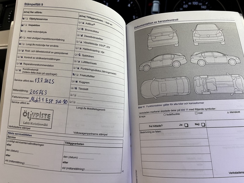 Volkswagen Passat vaihtoauto