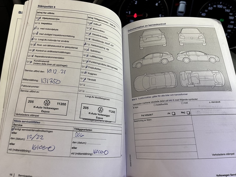 Volkswagen Passat vaihtoauto