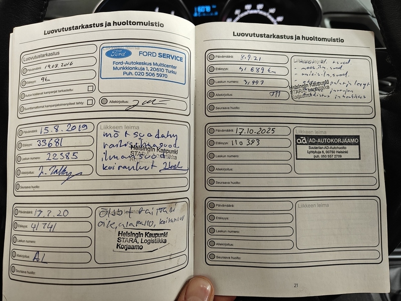 Ford Fiesta vaihtoauto