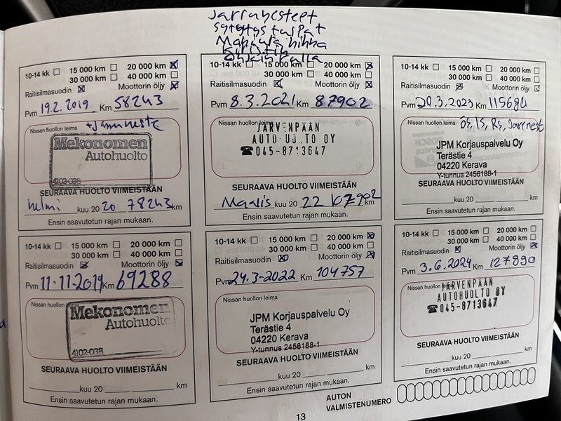 Nissan Pulsar vaihtoauto