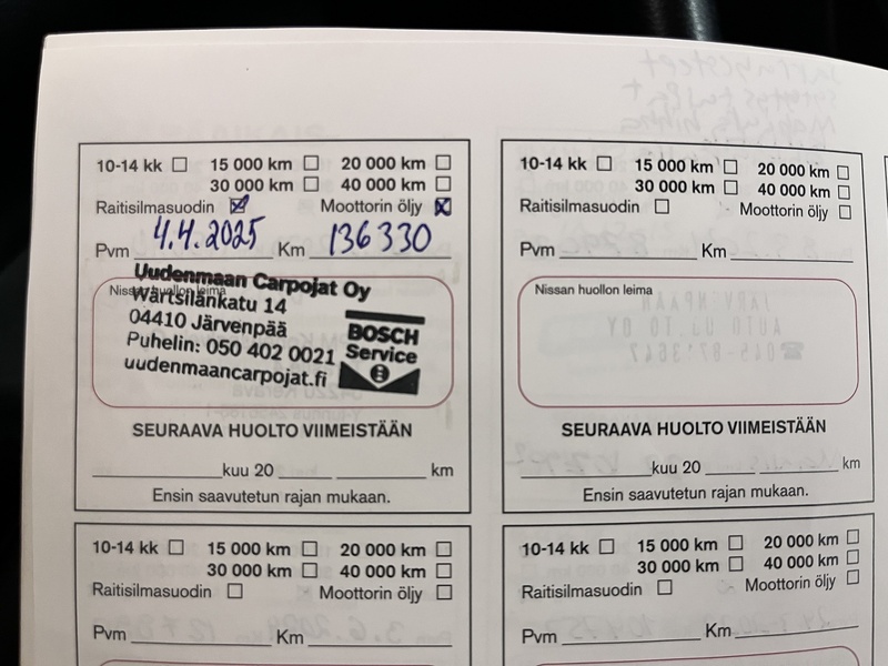 Nissan Pulsar vaihtoauto