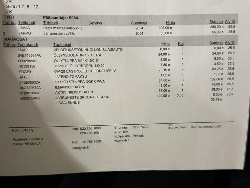 Skoda Scala vaihtoauto