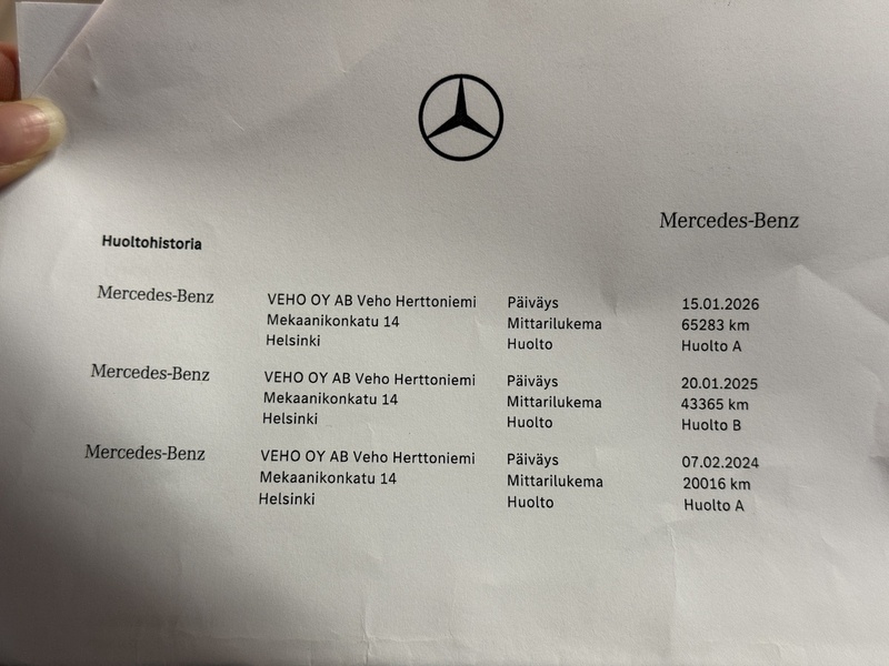 Mercedes-Benz CLA-sarja vaihtoauto