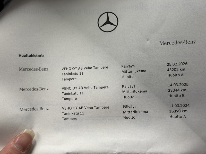 Mercedes-Benz CLA-sarja vaihtoauto