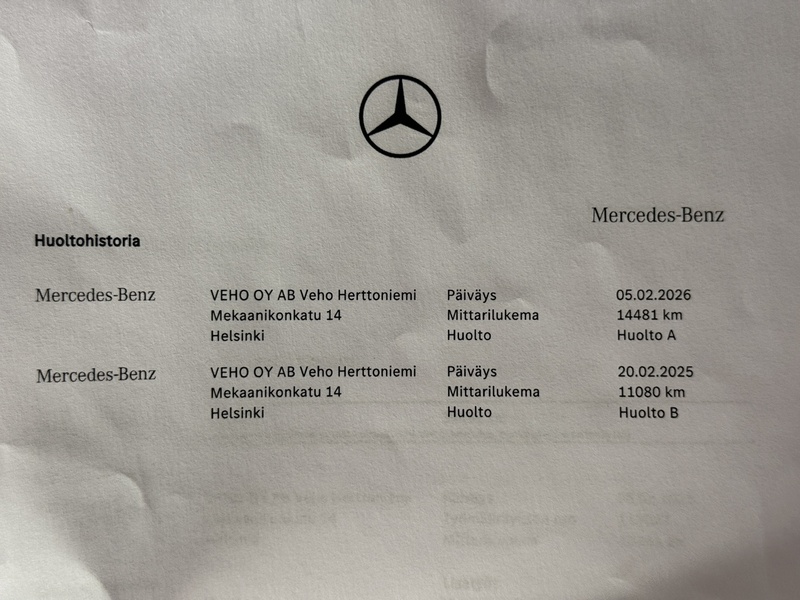 Mercedes-Benz CLA-sarja vaihtoauto