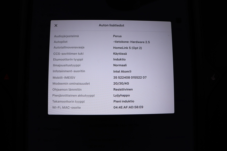 Tesla Model S vaihtoauto