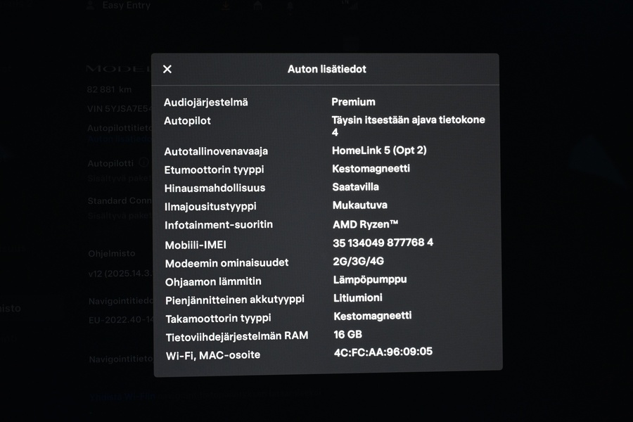 Tesla Model S vaihtoauto