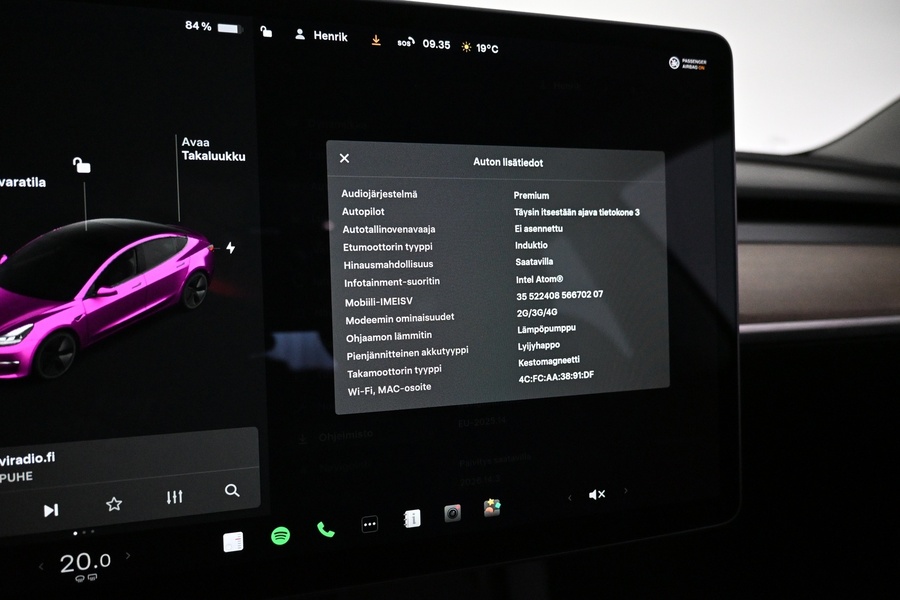 Tesla Model 3 vaihtoauto