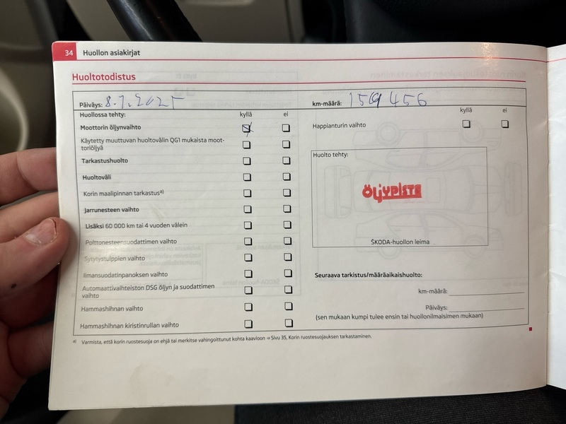 Skoda Octavia vaihtoauto