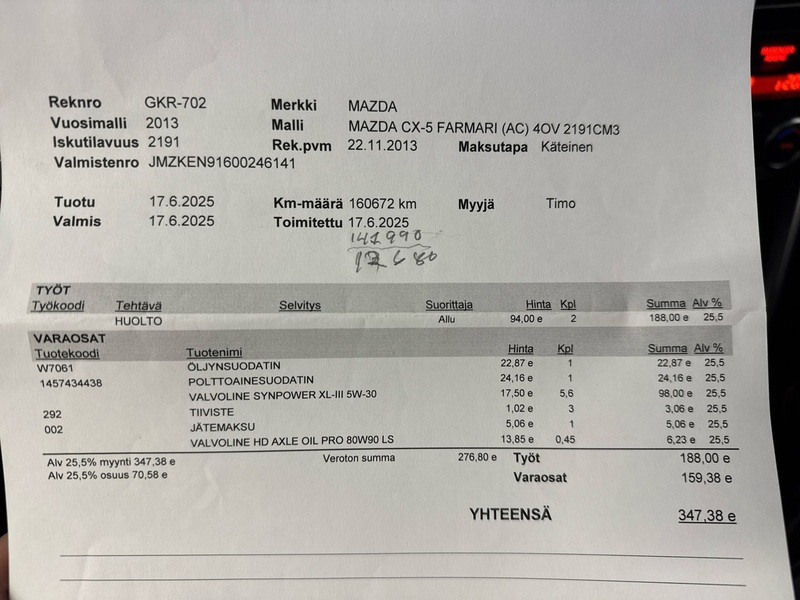 Mazda CX-5 vaihtoauto