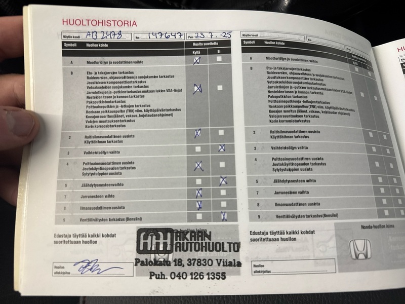 Honda Civic vaihtoauto