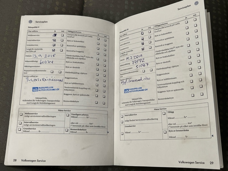 Volkswagen Caddy vaihtoauto