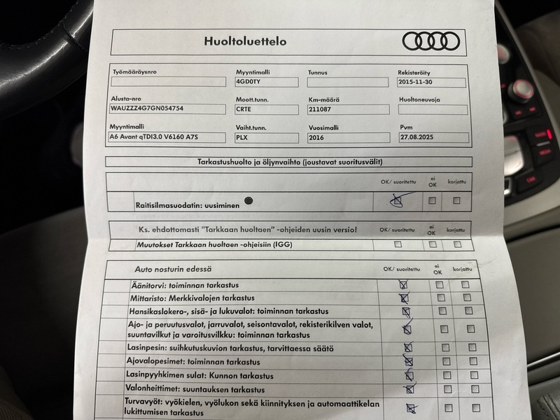 Audi A6 vaihtoauto