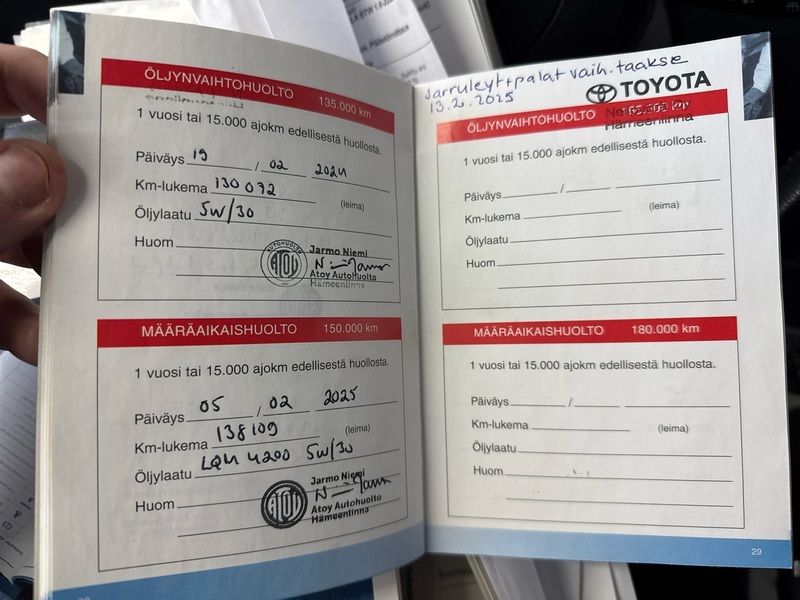 Toyota Corolla vaihtoauto