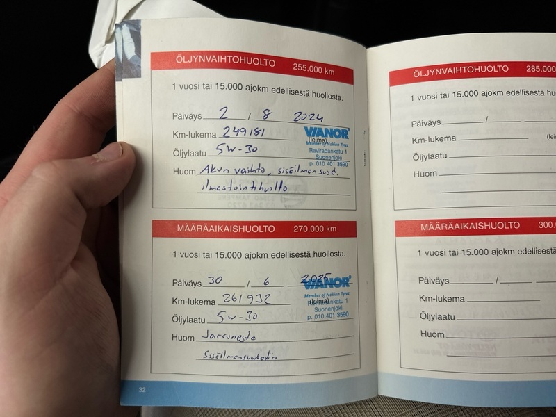 Toyota Avensis vaihtoauto