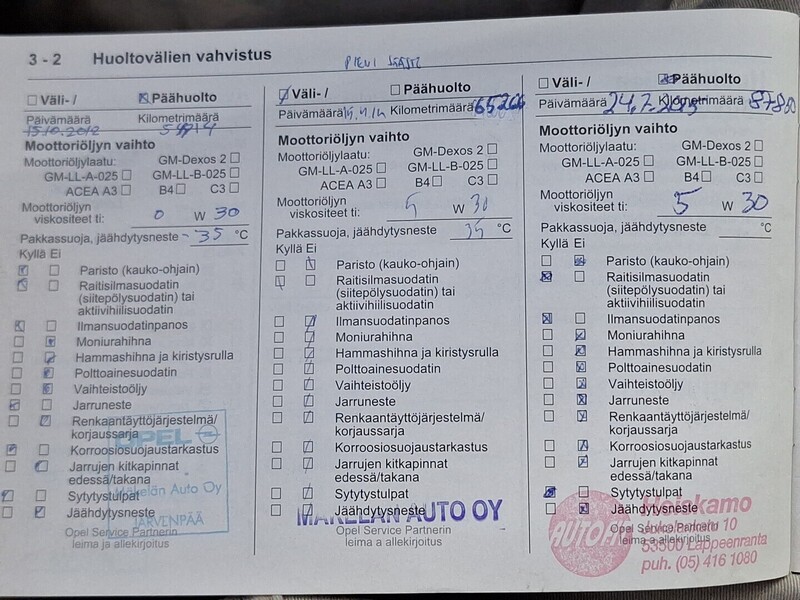 Opel Astra vaihtoauto