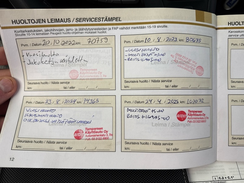 Peugeot 508 vaihtoauto