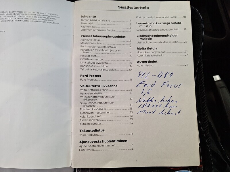 Ford Focus vaihtoauto