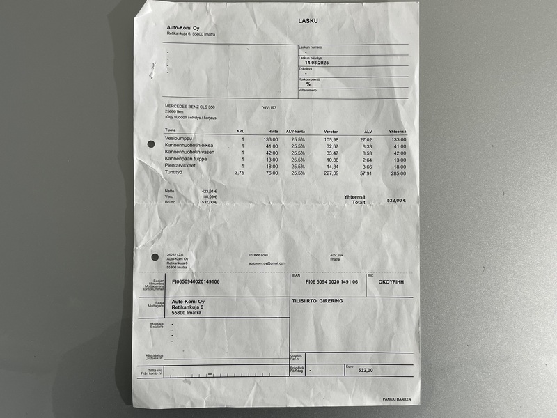 Mercedes-Benz CLS vaihtoauto