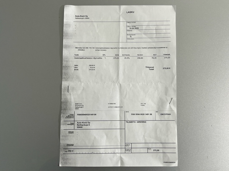 Mercedes-Benz CLS vaihtoauto