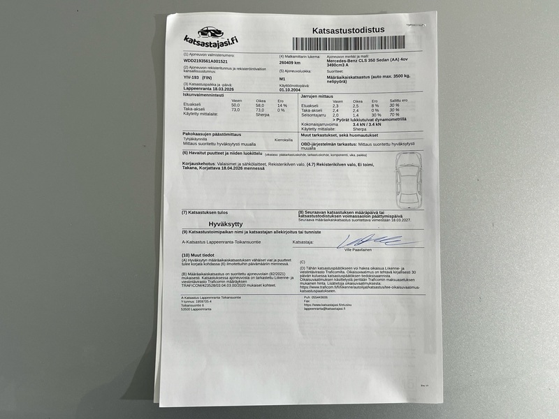 Mercedes-Benz CLS vaihtoauto