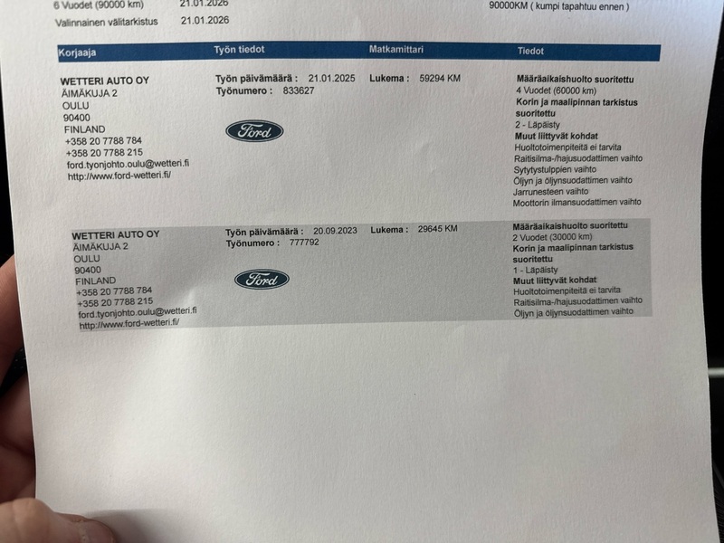 Ford Focus vaihtoauto