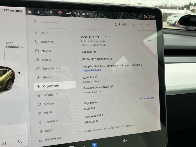Tesla Model 3 vaihtoauto