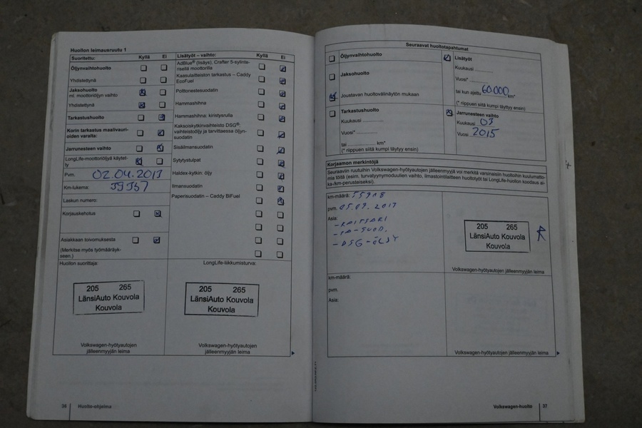 Volkswagen Transporter vaihtoauto